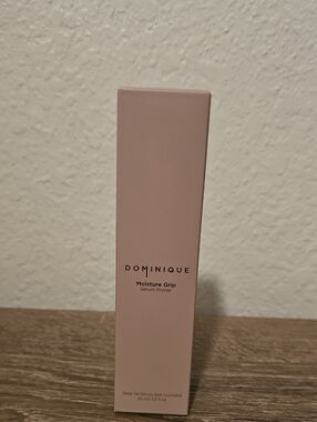 Dominique Moisture Grip Serum Primer - Dusty Pink Packaging